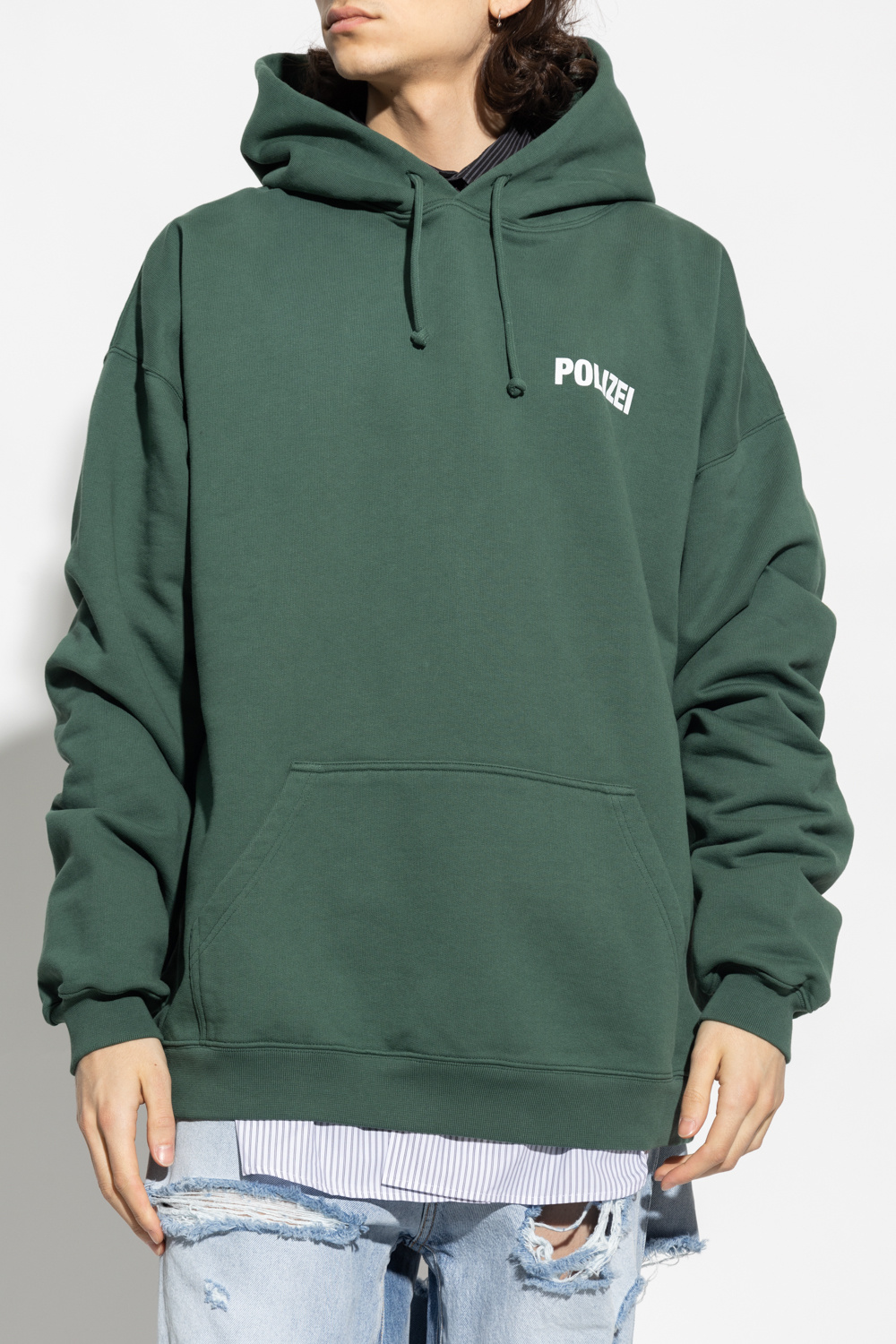 Polizei vetements hot sale hoodie